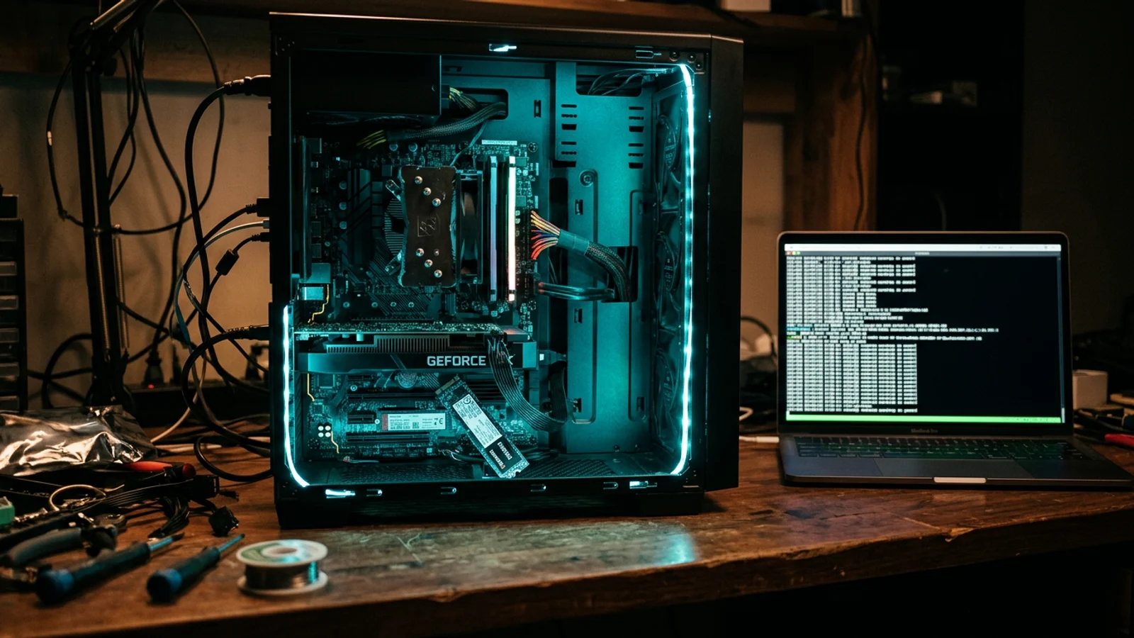 A $300 GPU Streams a 177B AI Model From an SSD While llama.cpp Learns to Skip Ahead