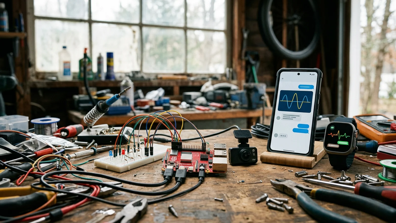 One Toolkit, One Chip, One Watch: On-Device AI Keeps Colonizing the Phone Layer