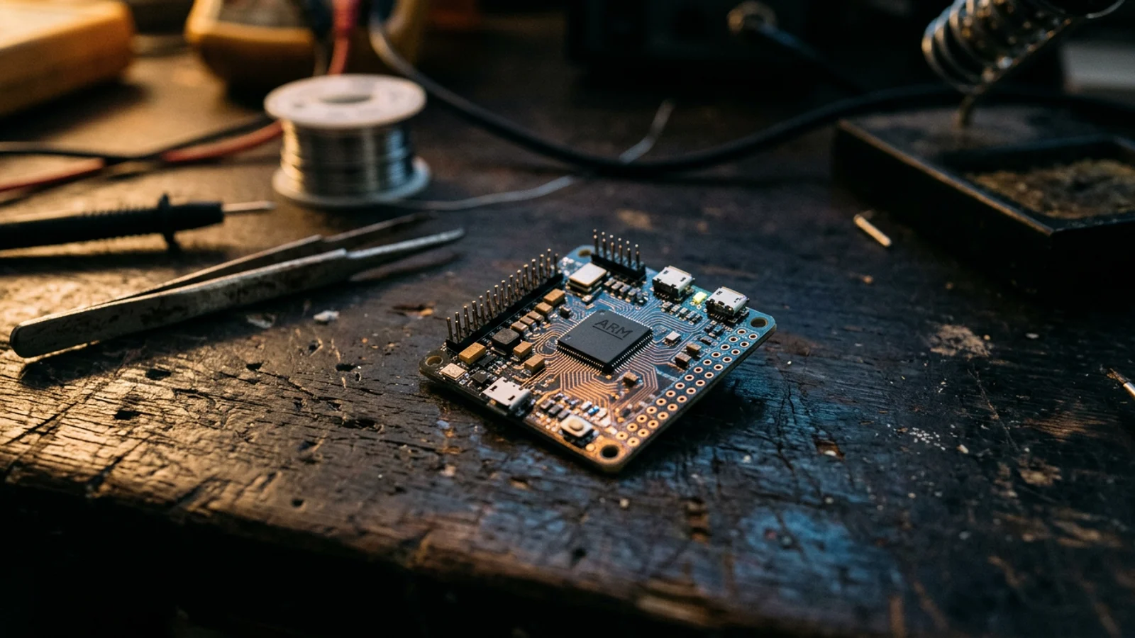 The ESP32 Beat Skips the LLM Today: A Desk Companion, Drumsticks, and a JavaScript OS